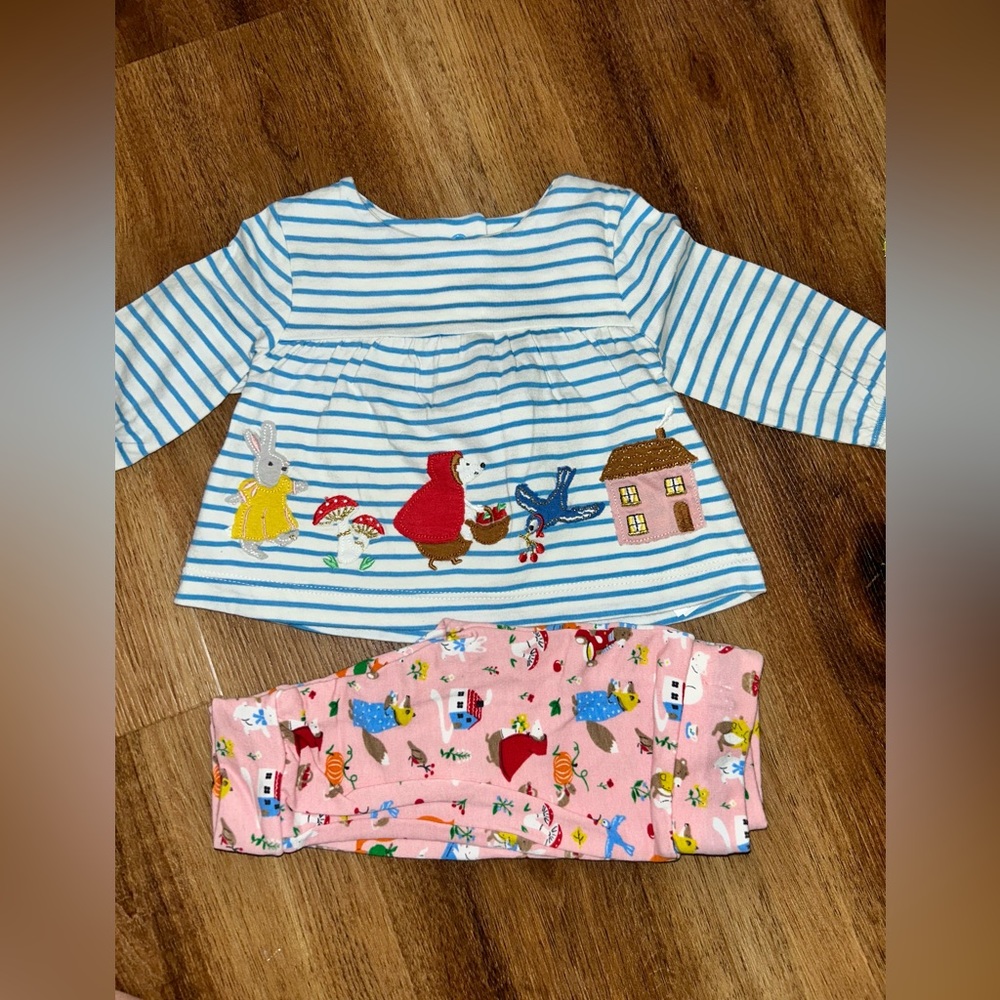 Mini Boden top and bottom